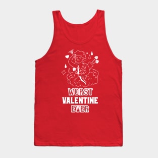 Worst Valentine Ever Cupid Tank Top